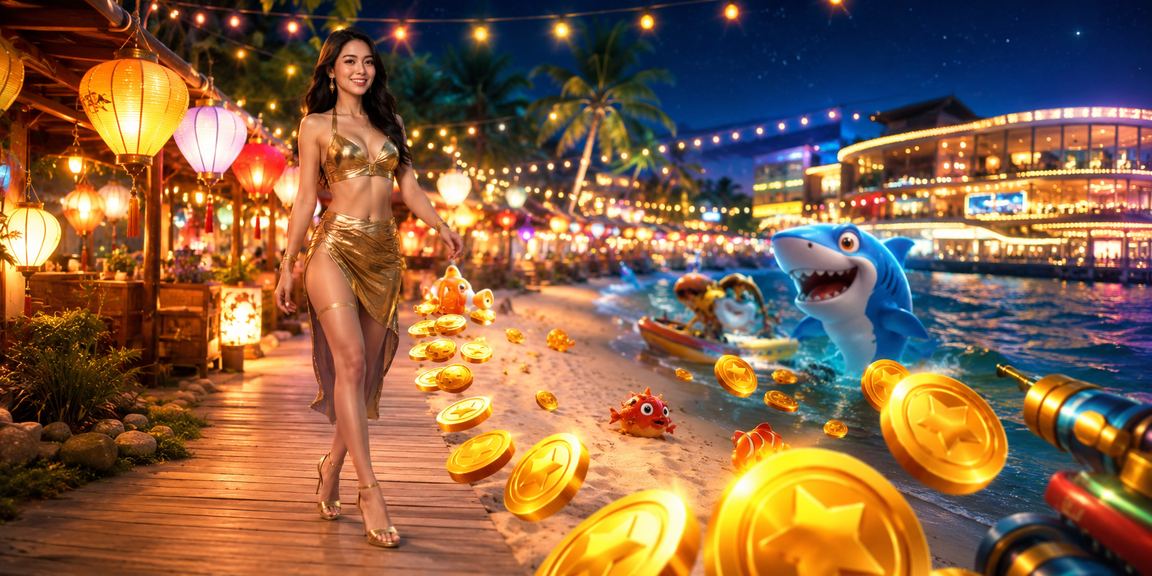 Vé voucher ưu đãi đặt cược trên nền biển Phú Quốc lúc đêm